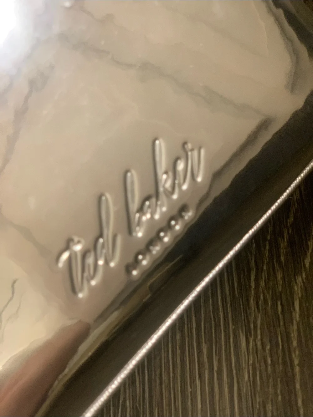 Ted Baker London Lindsay Mirrored Makeup Bag